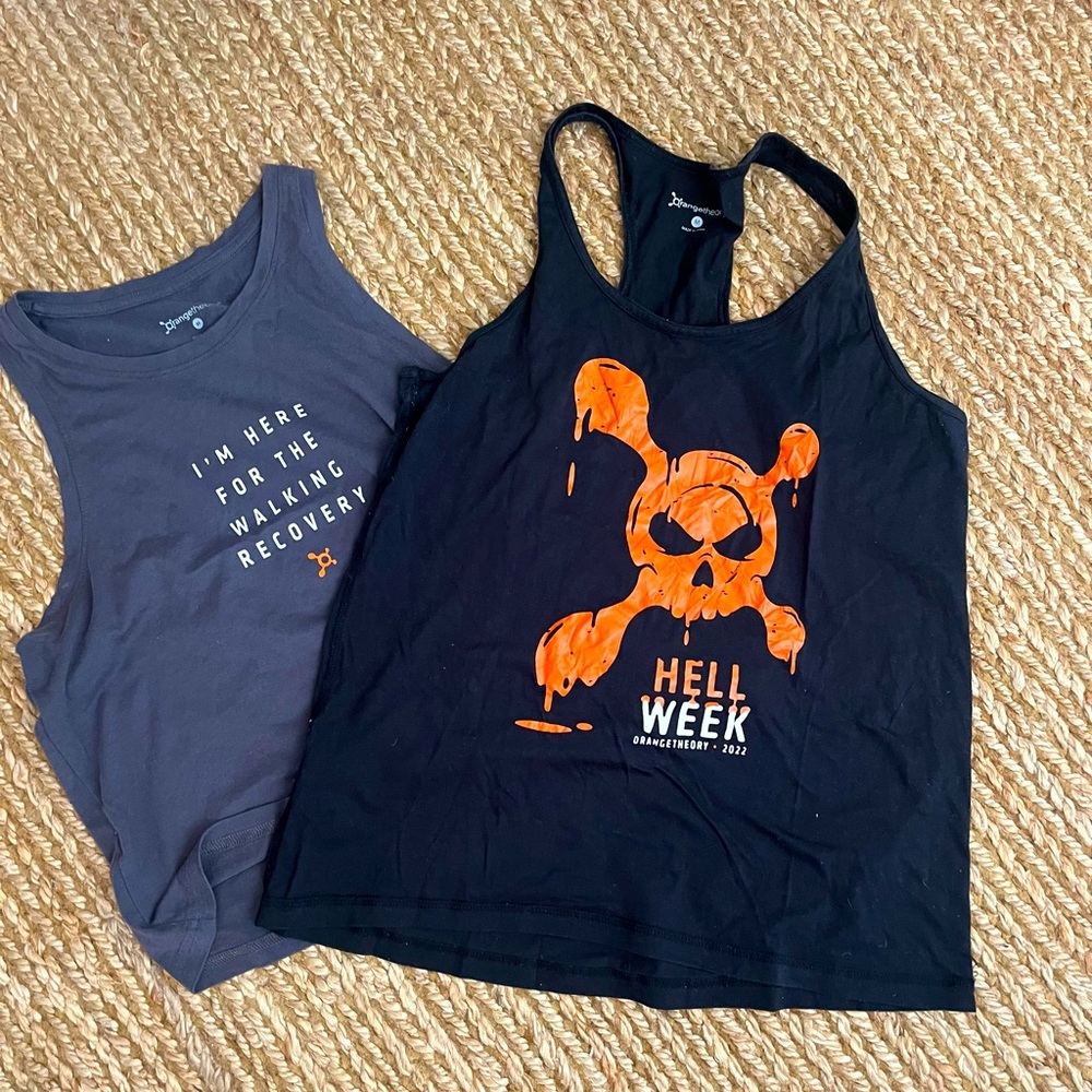 Two EUC Orangetheory Tanks